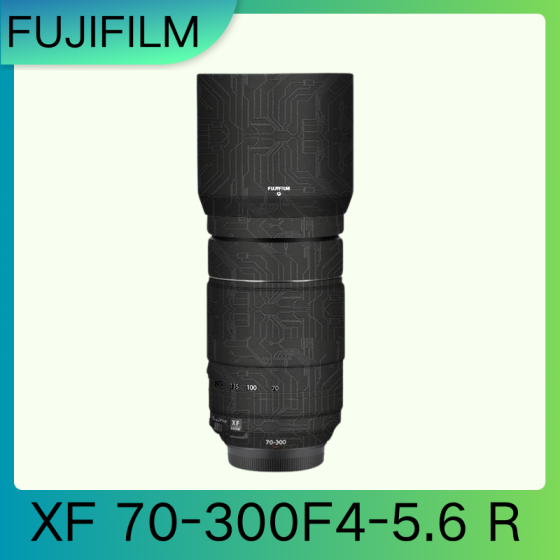 Lentes Fujifilm XF70-300F4-5.6 R  - Pele câmera, adesivo câmera - com alta resistência a arranhões, à prova d'água e com design elegante.